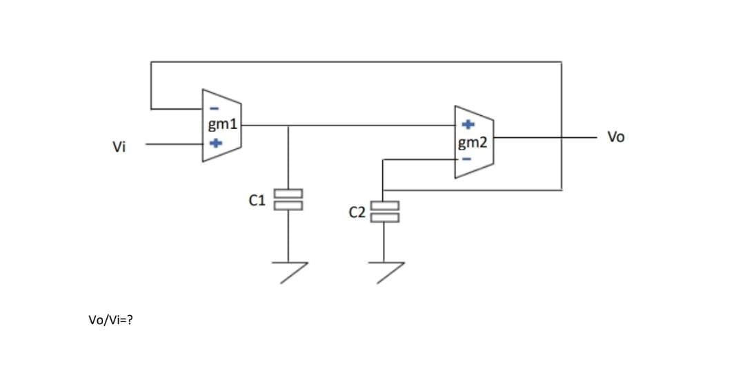 Solved Vo/Vi= ? | Chegg.com