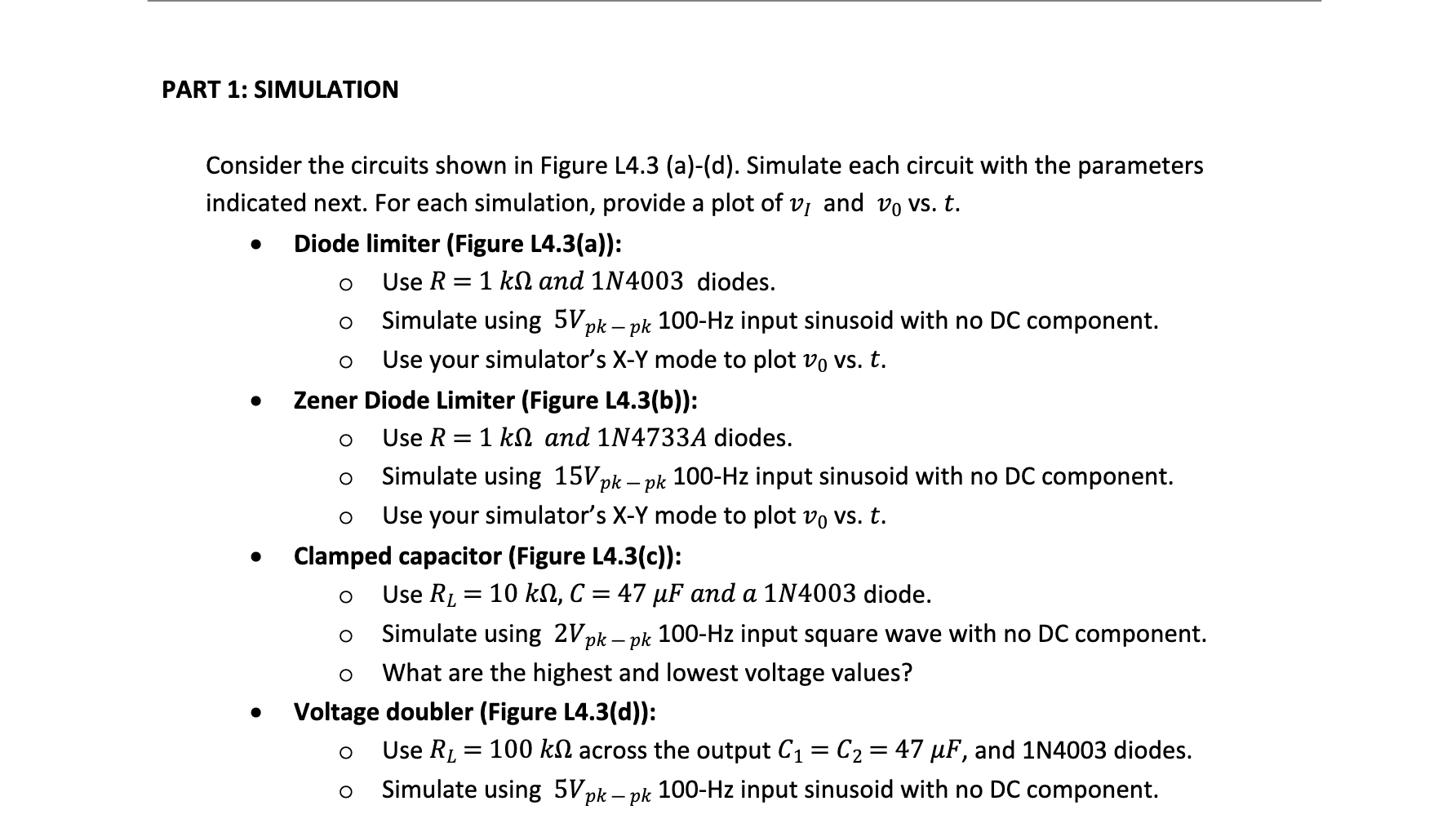 Solved - Laboratory setup, including breadboard - Several | Chegg.com