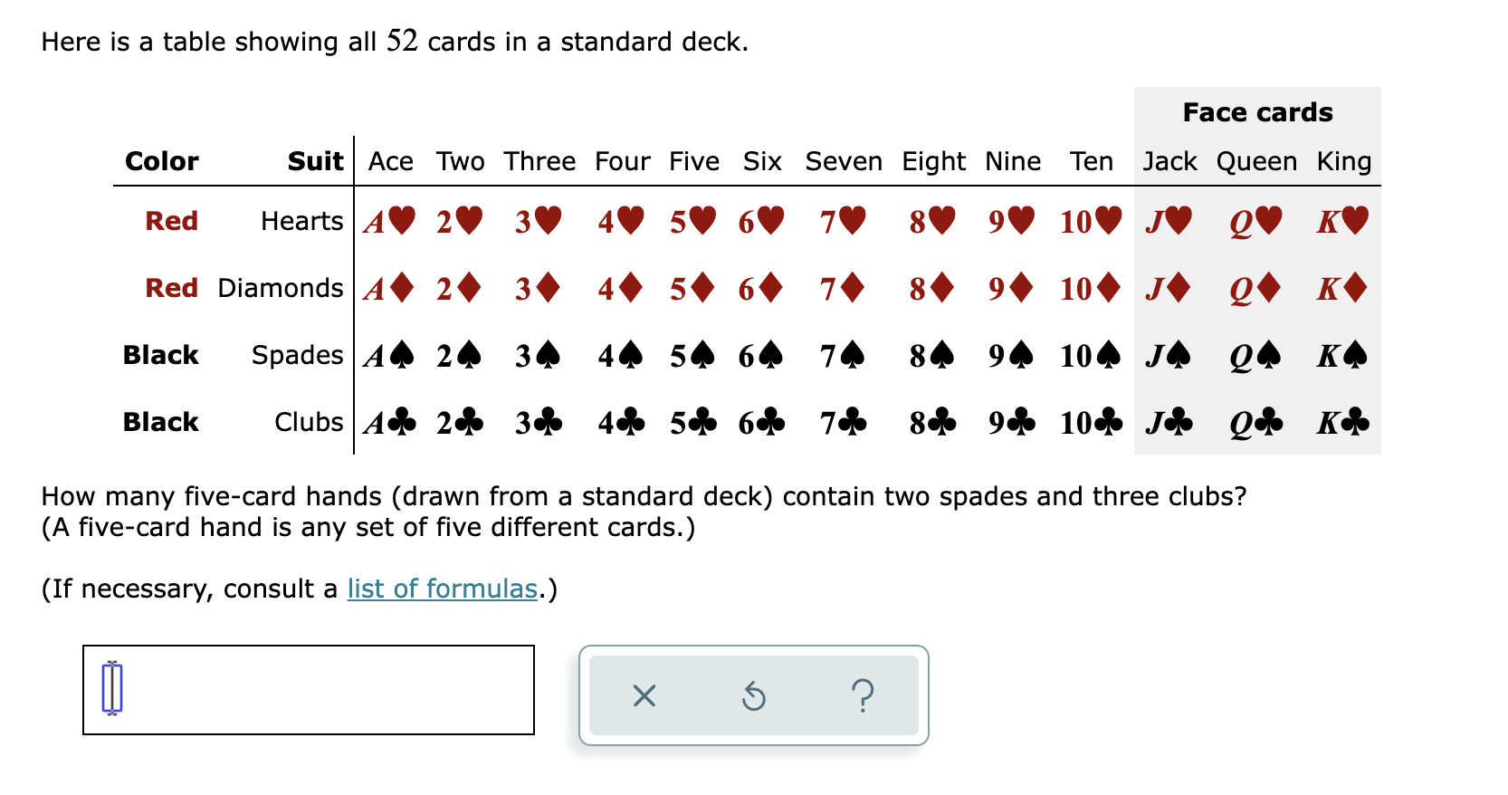 solved-here-is-a-table-showing-all-52-cards-in-a-standard-chegg