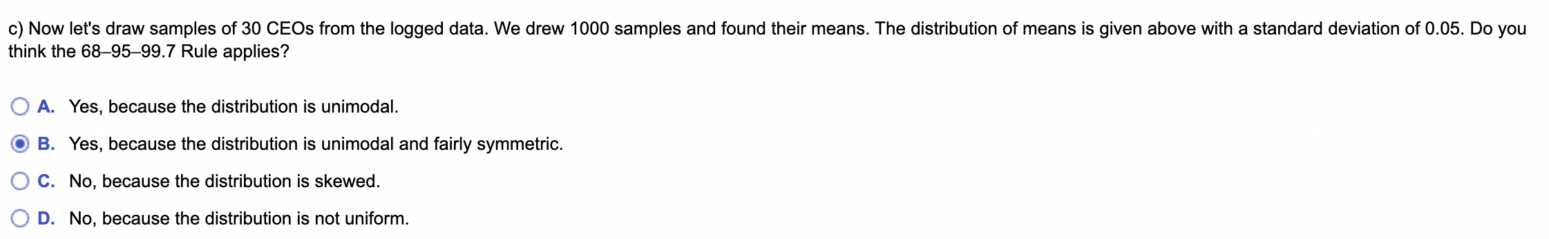 Solved histogram of log Compensation is given below with a | Chegg.com