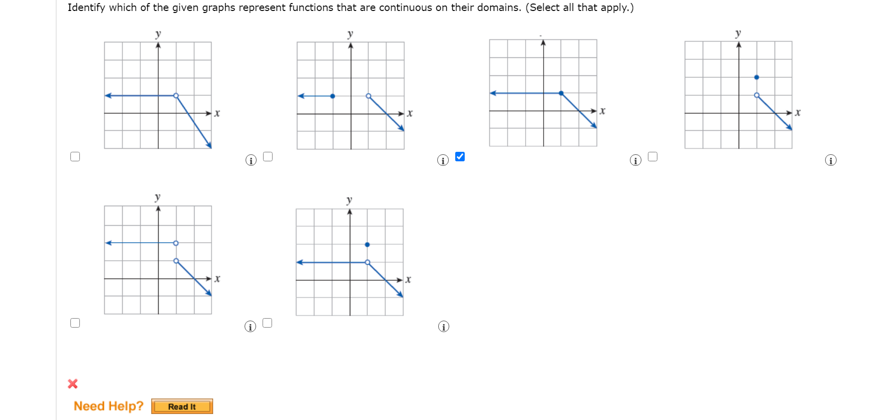 Solved Identify which of the given graphs represent | Chegg.com