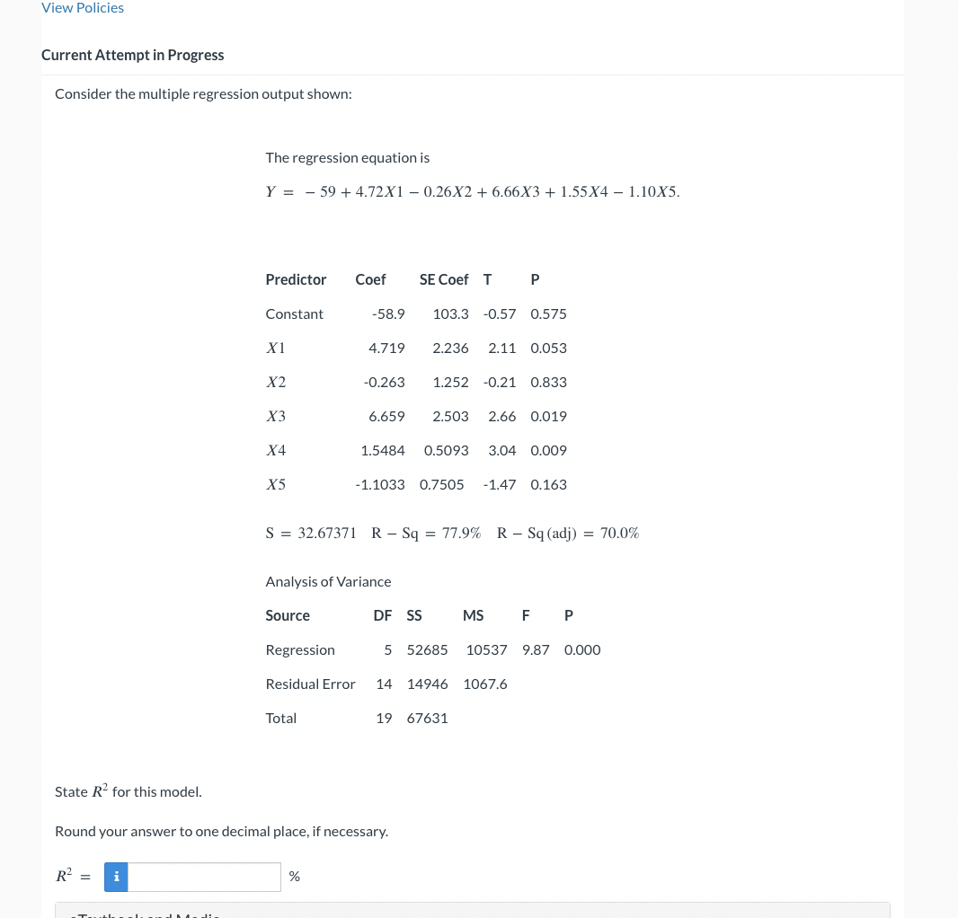 Solved Current Attempt in ProgressConsider the multiple | Chegg.com