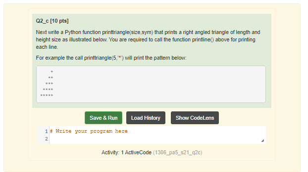 Solved Q2_c [10 pts] Next write a Python function | Chegg.com
