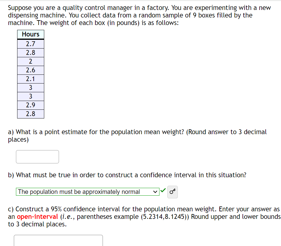 Solved Suppose you are a quality control manager in a | Chegg.com