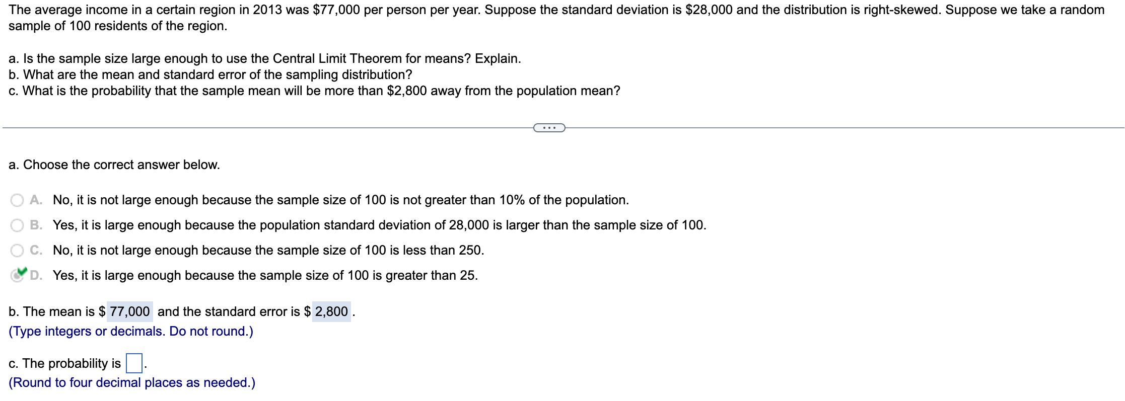 solved-the-average-income-in-a-certain-region-in-2013-was-chegg