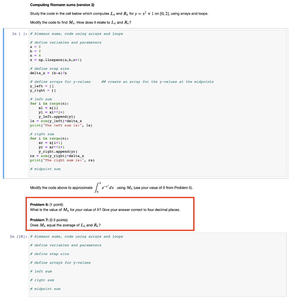 Solved Please help with the two question highlighted in the | Chegg.com