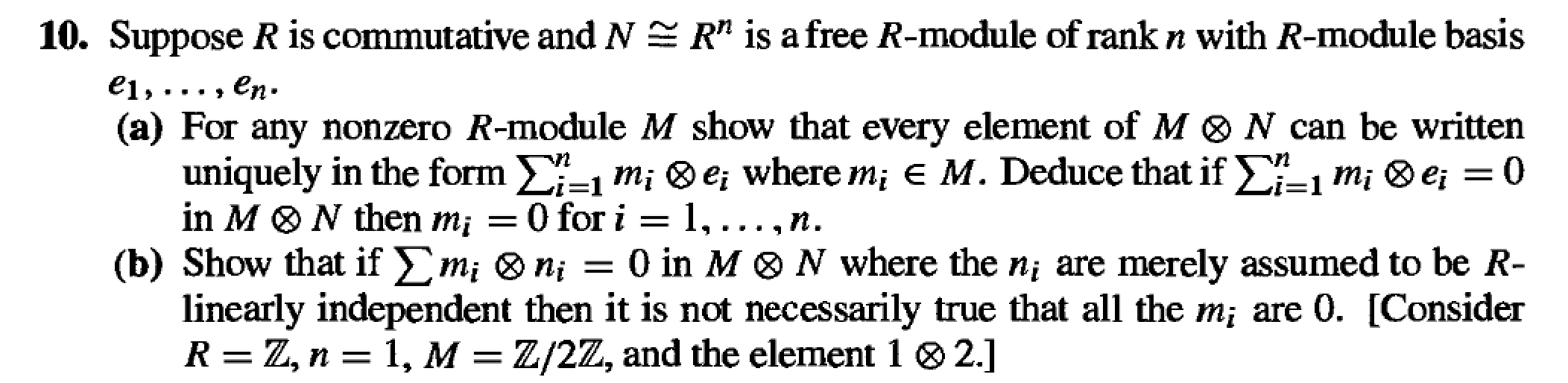 Solved In Part (b), Could Someone Explain To Me What Is N | Chegg.com