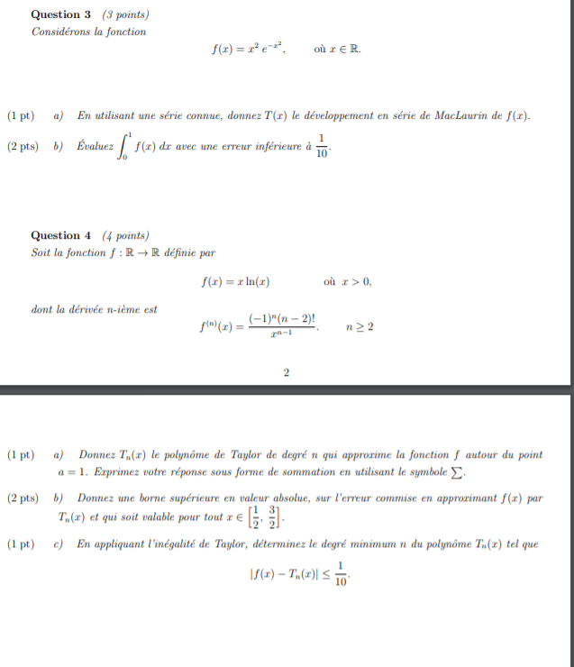 Solved Consider The Function F X X 2 E X 2 Where X Chegg Com