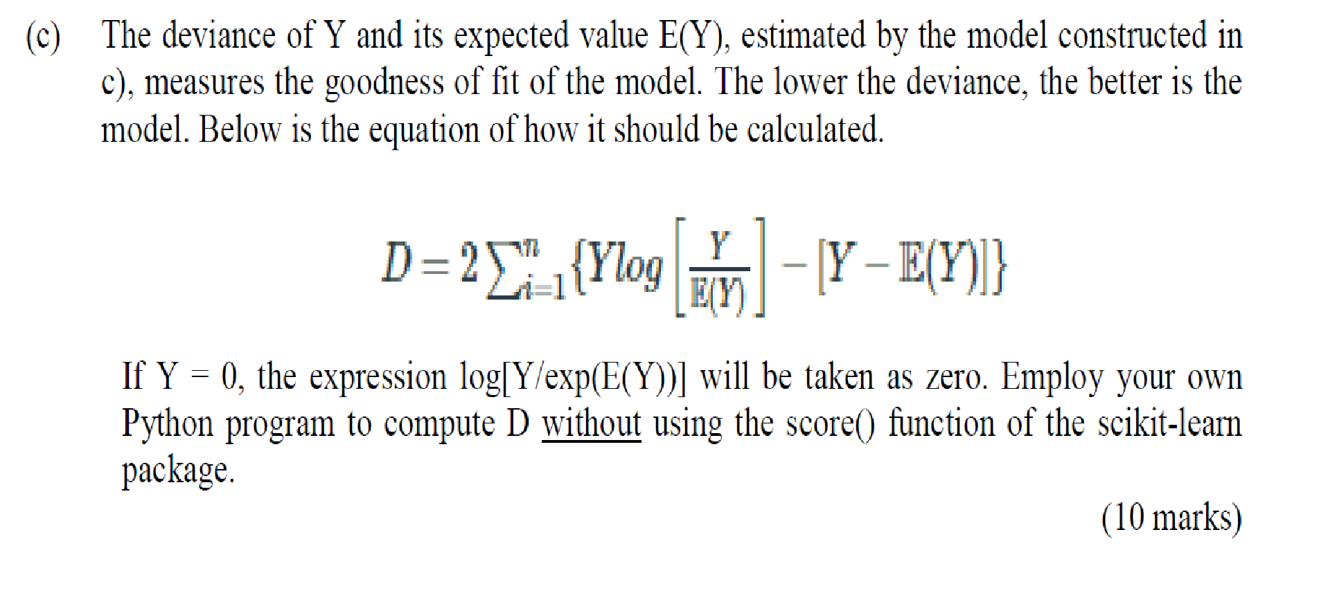 Solved Question 2 In their book Generalized Linear Models | Chegg.com