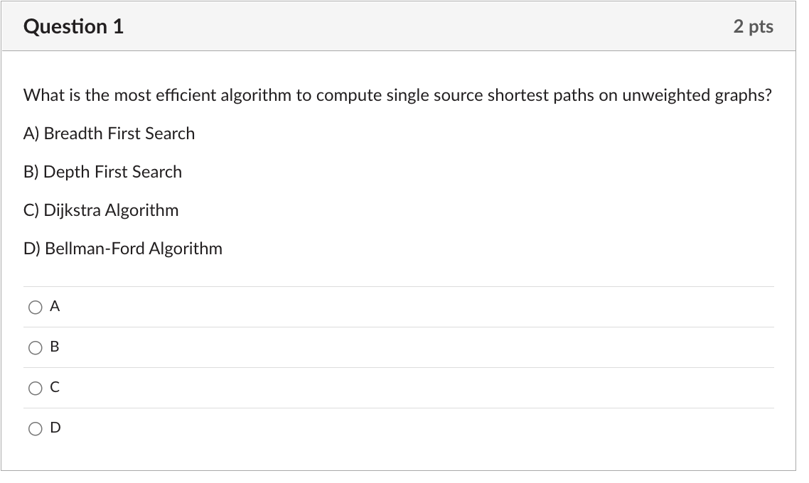 Solved What Is The Most Efficient Algorithm To Compute | Chegg.com