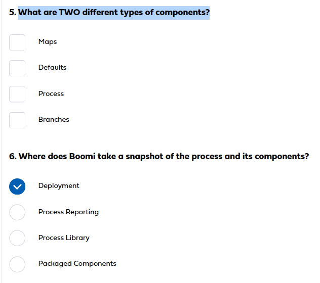 Solved 5. What are TWO different types of components? Maps | Chegg.com