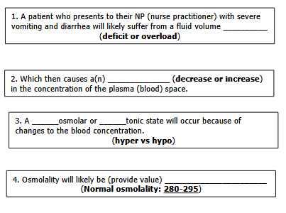Solved 10. A scenario that resulted in protein loss or water | Chegg.com