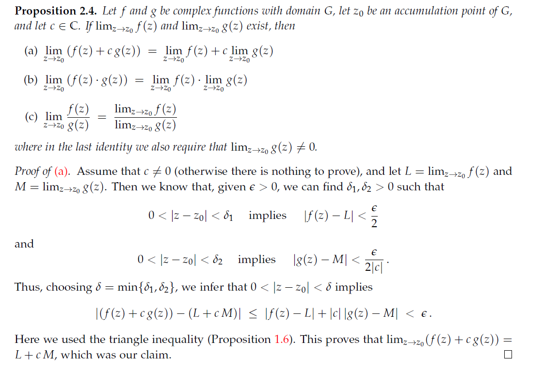 Epsilon Delta Proof Diffcult Solved 3.11. Show that our definition of Ĉ honors the | Chegg.com