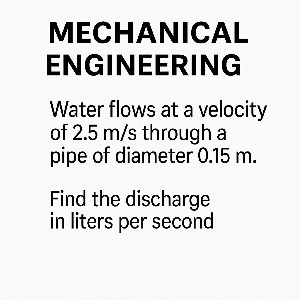 Solved Water flows at a velocity of | Chegg.com