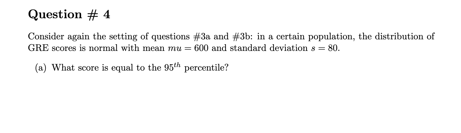 Solved Consider again the setting of questions #3a and #3 b | Chegg.com