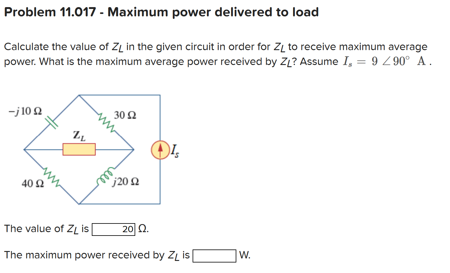 solved-problem-11-017-maximum-power-delivered-to-load-chegg