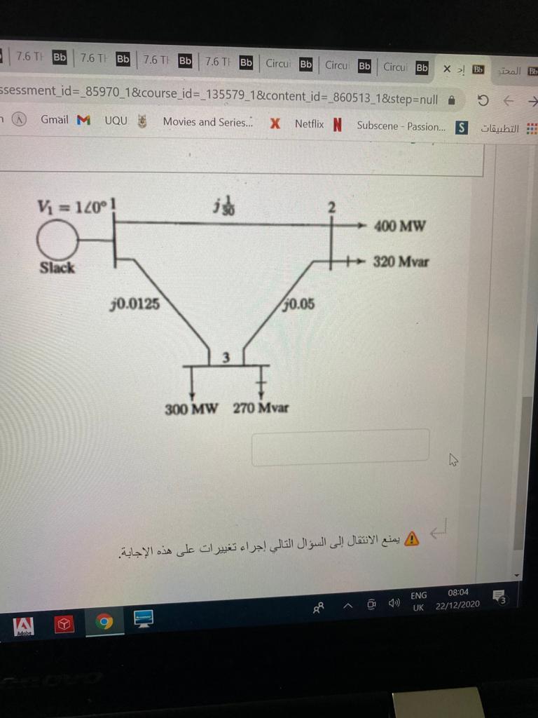 Solved The figure below shows the one-line diagram of a | Chegg.com