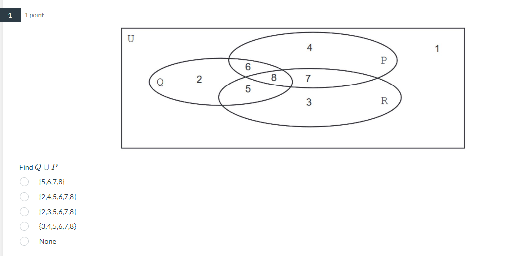 Solved {5,6,7,8}{2,4,5,6,7,8}{2,3,5,6,7,8}{3,4,5,6,7,8} None | Chegg.com