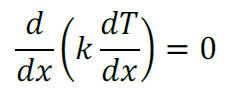 Solved Solve the 1D heat conduction equation without a | Chegg.com