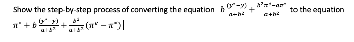 Solved To The Equation A+b2 A+2 Show The Step-by-step | Chegg.com