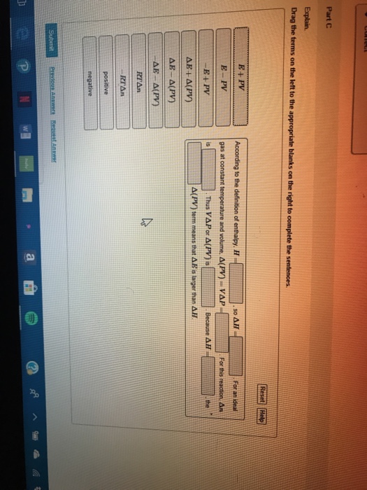 Solved Drag The Terms On The Left To The Appropriate Blanks Chegg