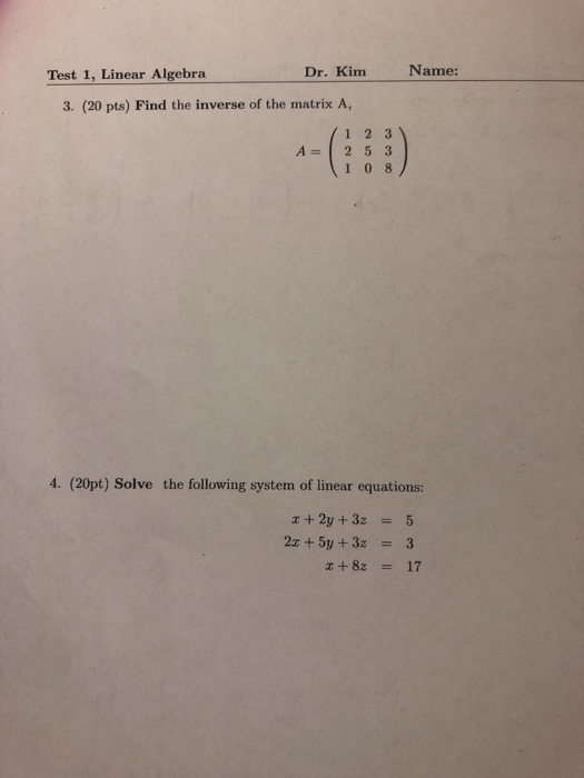 solved-test-1-linear-algebra-dr-kim-name-3-20-pts-find-chegg