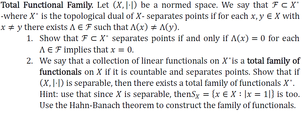 Solved THIS IS FUNCTIONAL ANALYSIS. WEAK TOPOLOGY AND WEAK