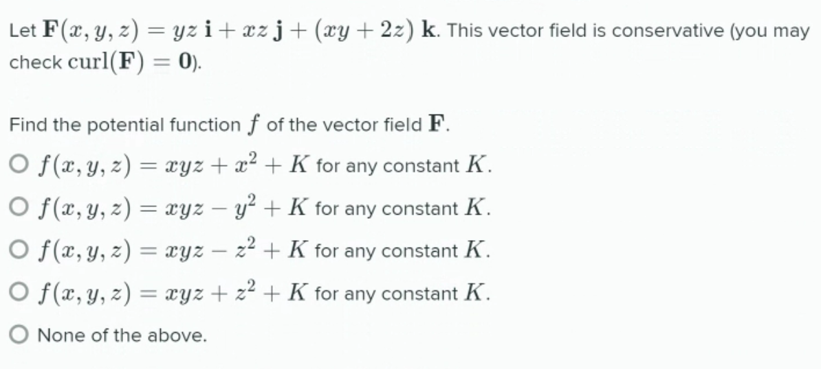 Solved Let F X Y Z Yz I Xz J Xy 2z K This V Chegg Com