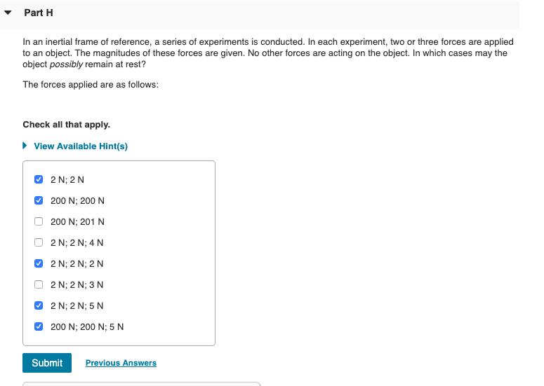 Solved Part 1 In an inertial frame of reference, a series of | Chegg.com