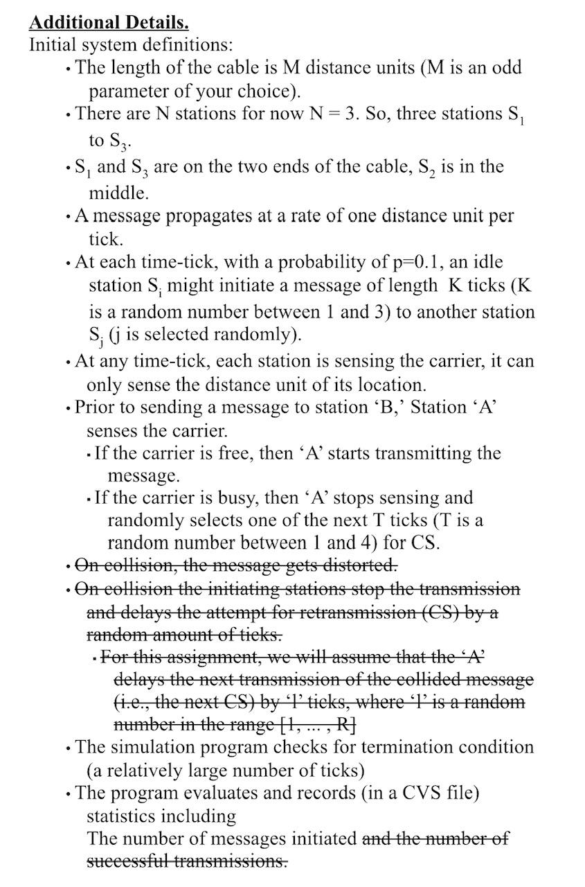 Solved B. Simulation Part (80%) 1) Carefully Read The | Chegg.com