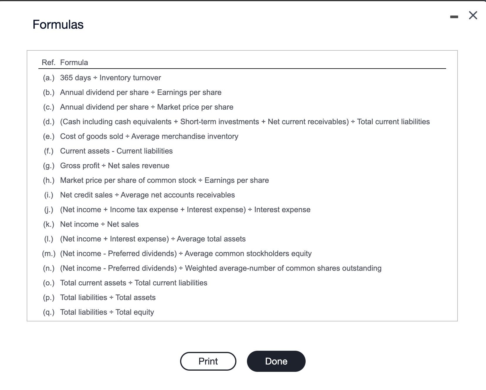Solved In its annual report, WRM Athletic Supply, Inc.