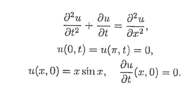 Solved Ә2 и ди Ә2 и + Ot2 дt д2 » и(0, t) = (п, t) = 0, ди | Chegg.com