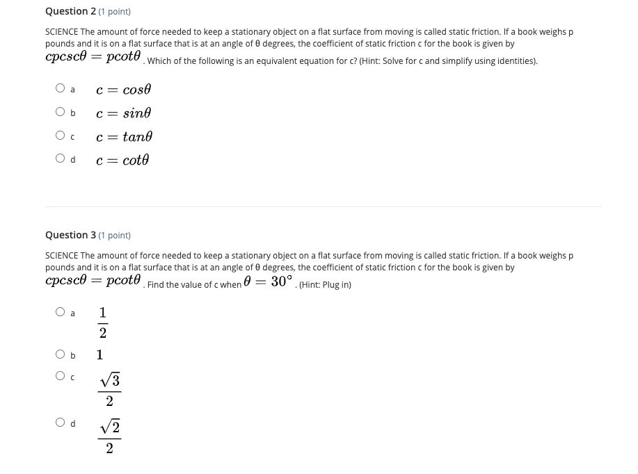 solved-science-the-amount-of-force-needed-to-keep-a-chegg