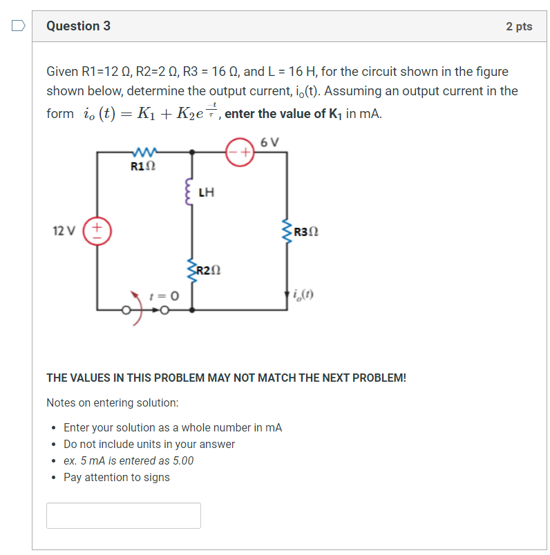 Solved Question 3 2 Pts Given R1=12 0, R2=2 0, R3 = 16 N, | Chegg.com