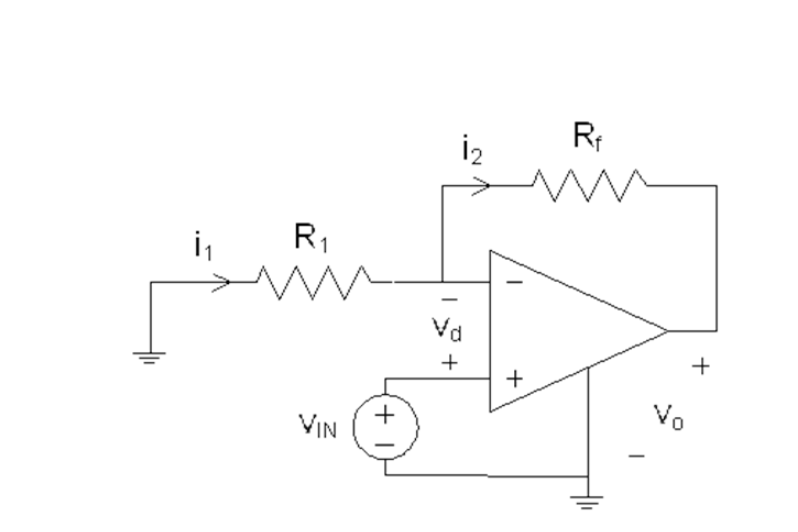 Solved The amplifier shown in the figure below, with Ry = 1 | Chegg.com