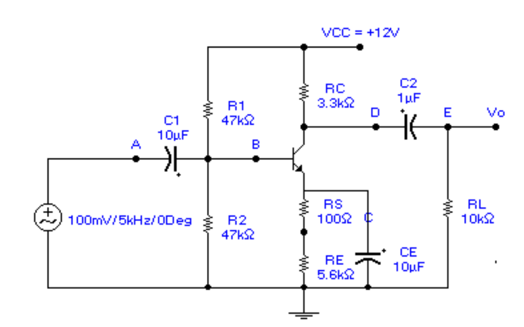 Solved Question 4: Calculate the gain Avs by drawing the AC | Chegg.com