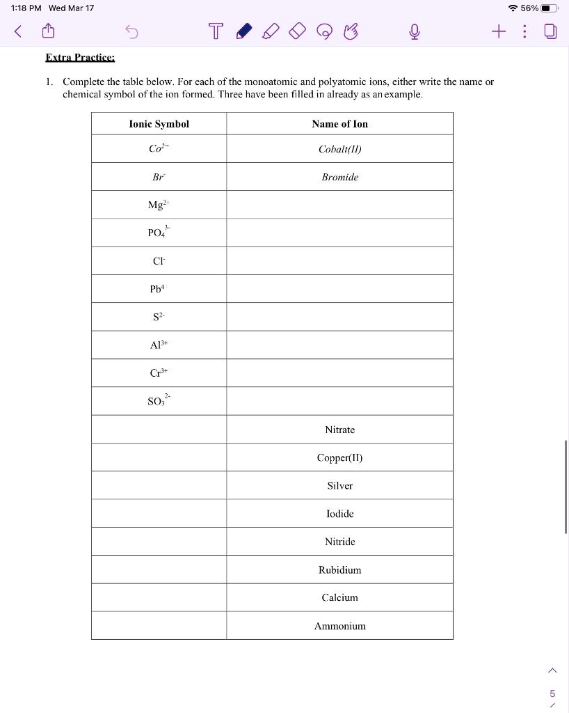 Solved 1:18 PM Wed Mar 17 56%