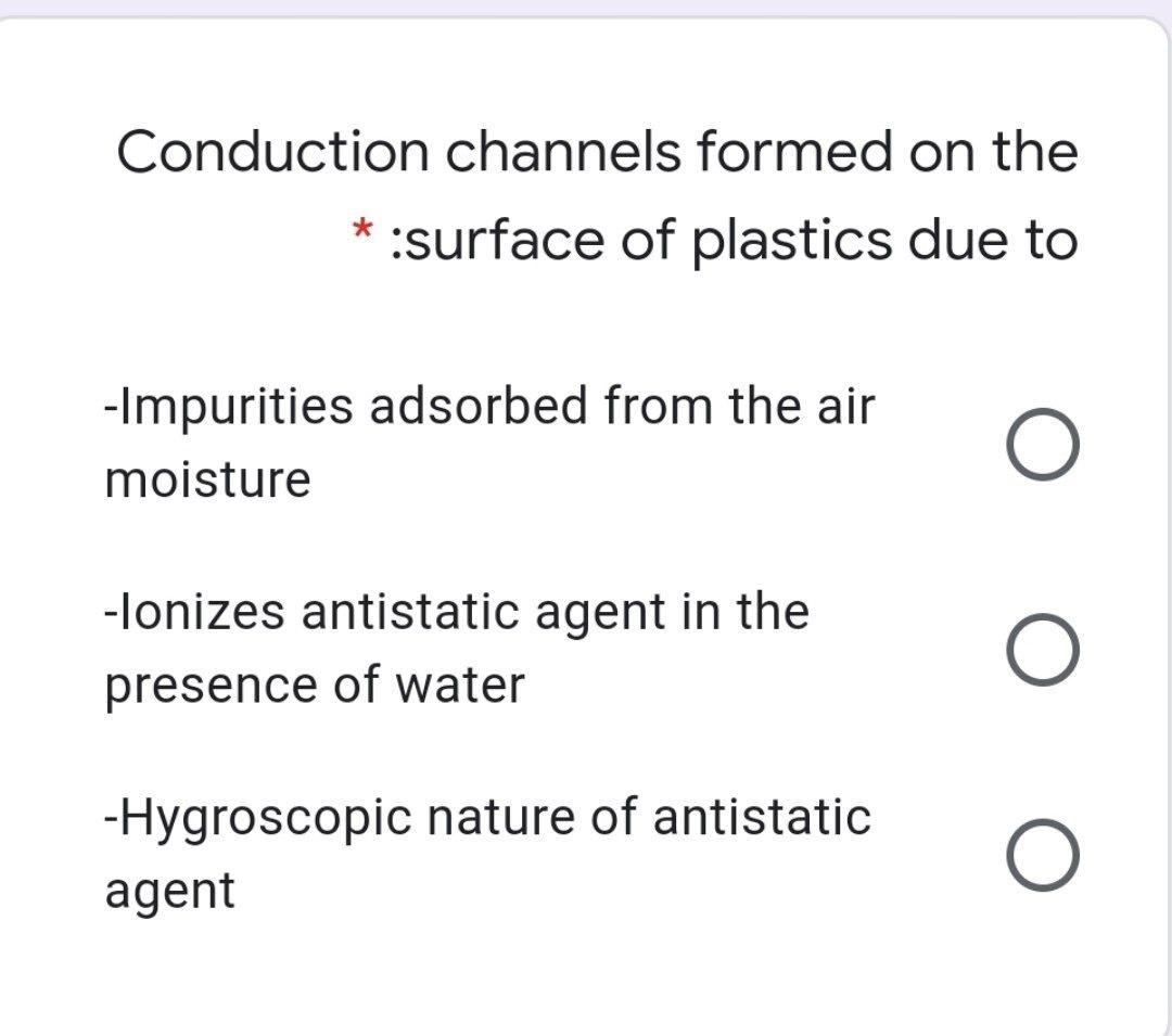 Solved Conduction channels formed on the :surface of | Chegg.com