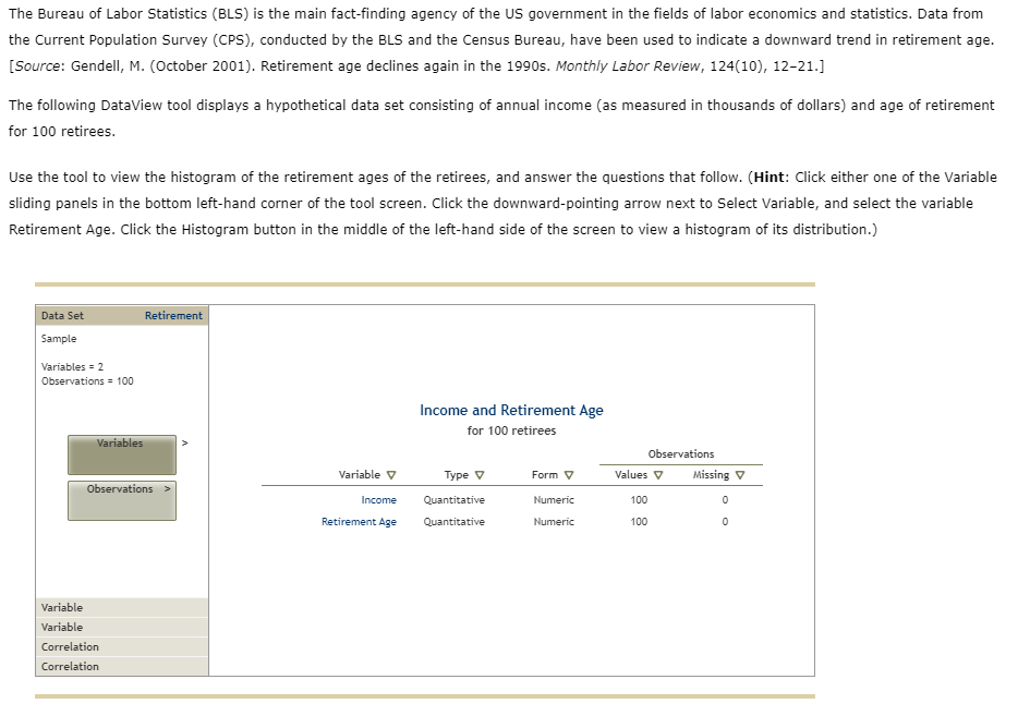 Solved The Bureau Of Labor Statistics (BLS) Is The Main | Chegg.com