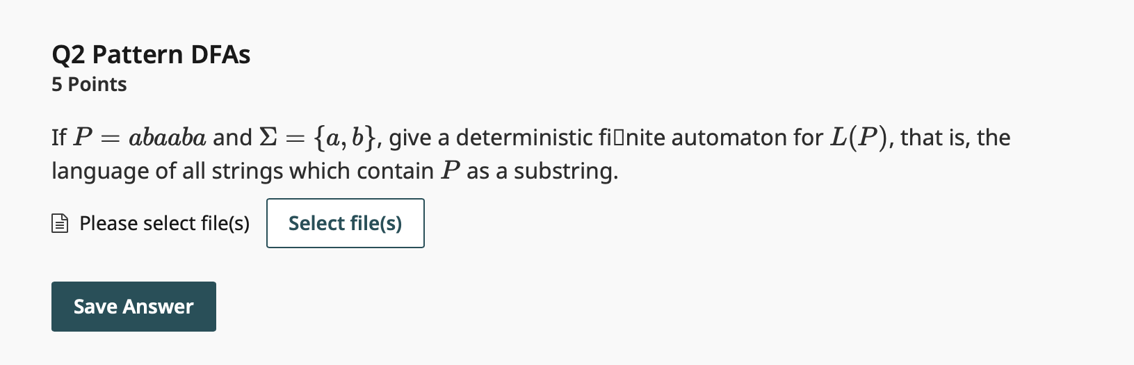 Solved Question | Chegg.com