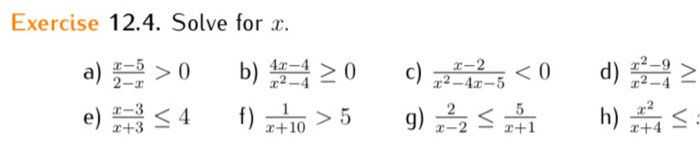 Solved Exercise 12 4 Solve For Ae B 0 R2 9 R2 4 X 2 C 2 Chegg Com