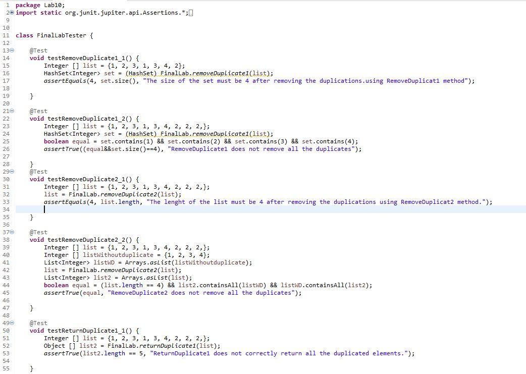 Solved Language: Java Starter Code: Test Code: | Chegg.com