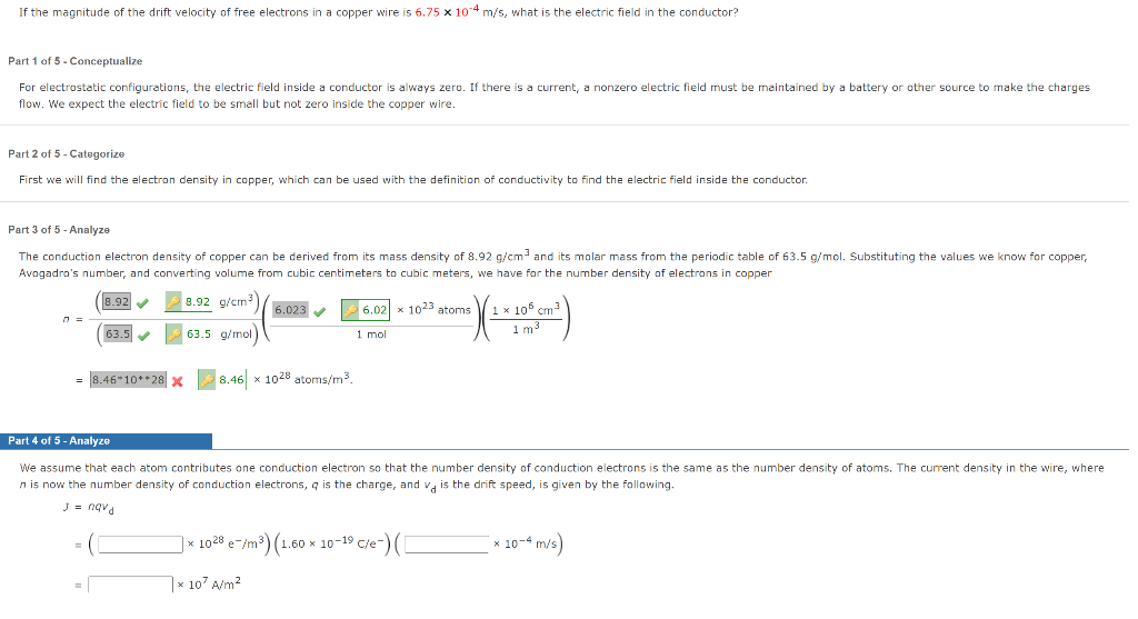 solved-if-the-magnitude-of-the-drift-velocity-of-free-chegg