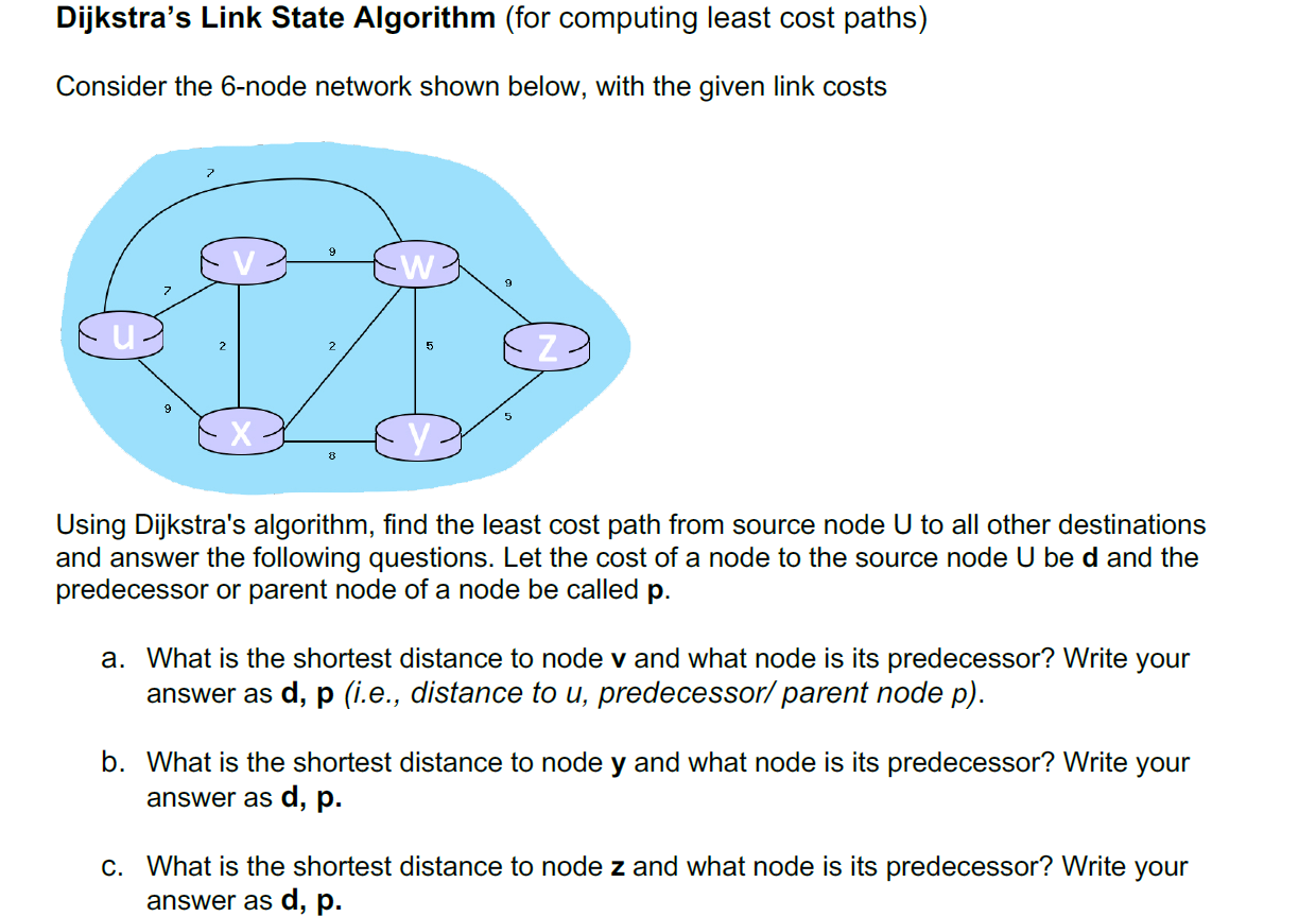 solved-dijkstra-s-link-state-algorithm-for-computing-least-chegg