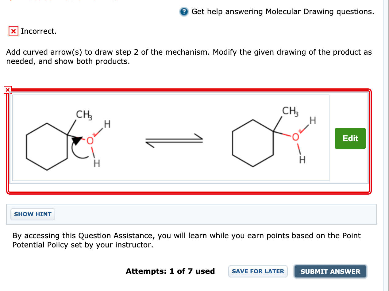 Solved Practice Problem 07.70b Draw the mechanism for the | Chegg.com