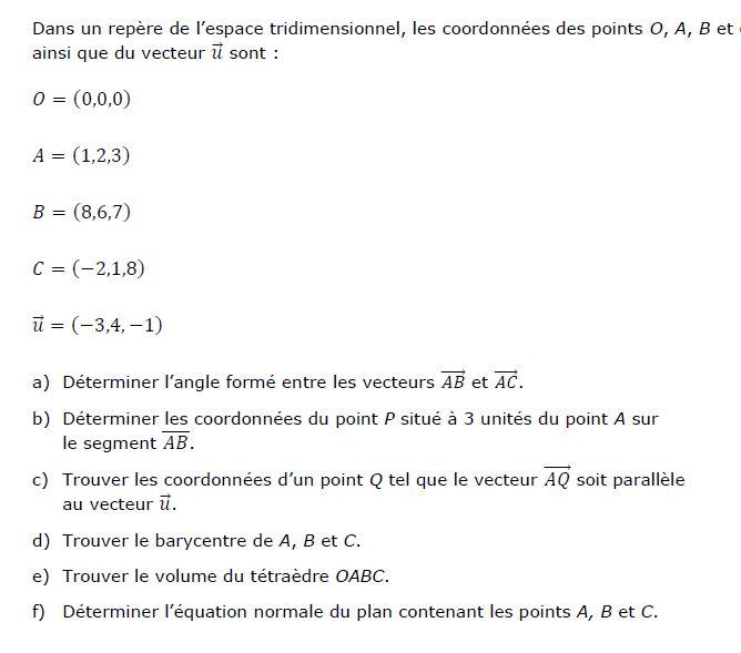 Les unités d'angle