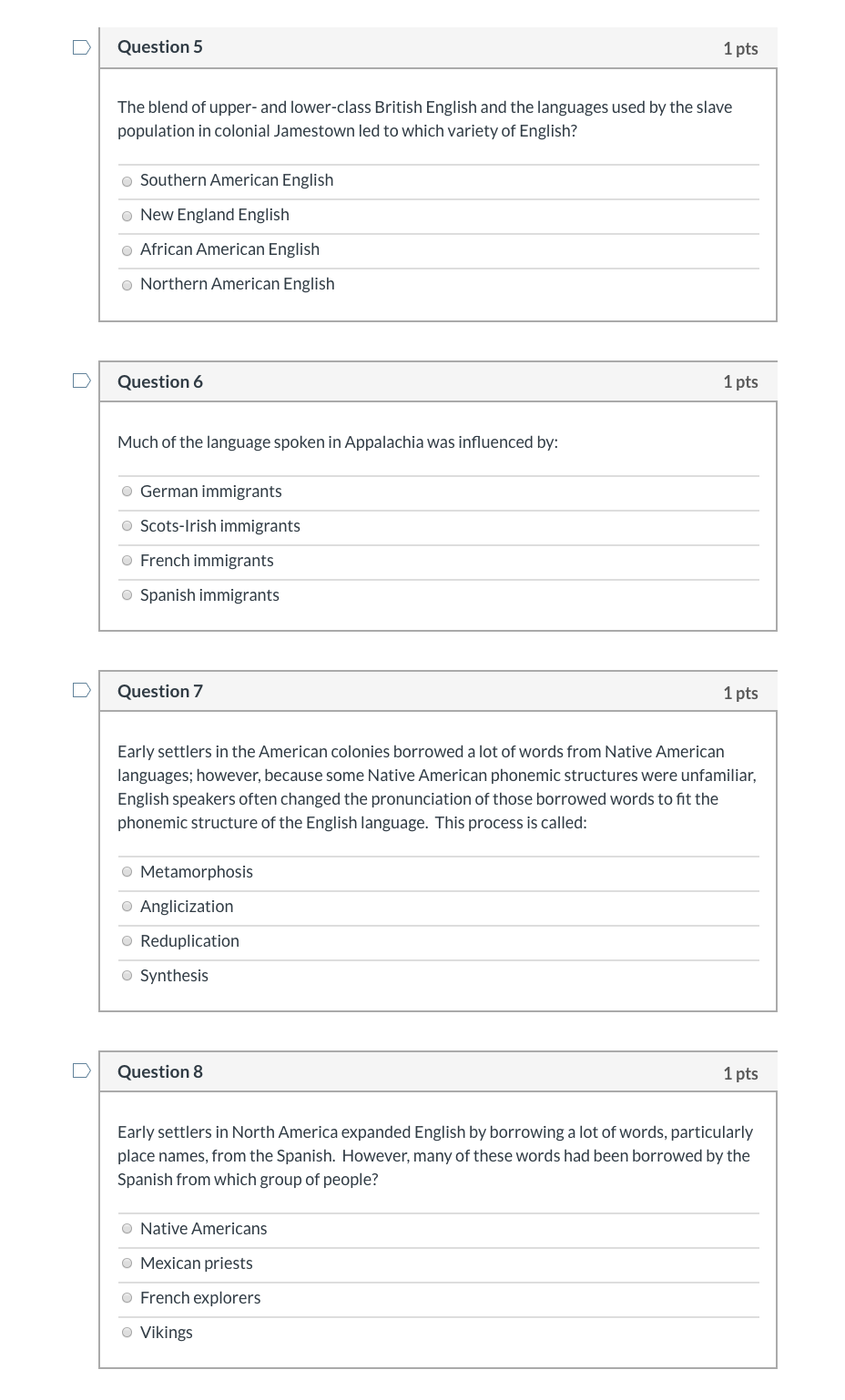 Solved Question 5 1 pts The blend of upper and lowerclass