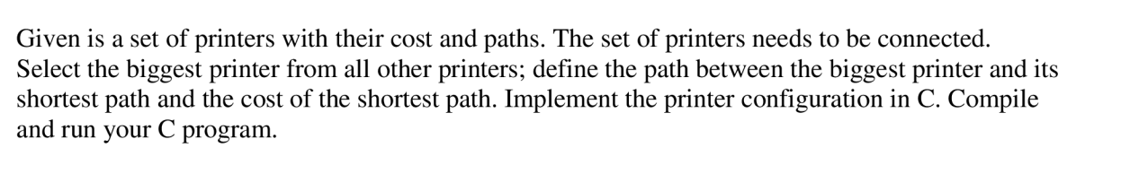 Solved Create a C program that can be compiled and run. | Chegg.com