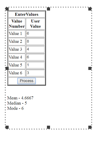 Solved Create a Javascript enabled web page (using an | Chegg.com