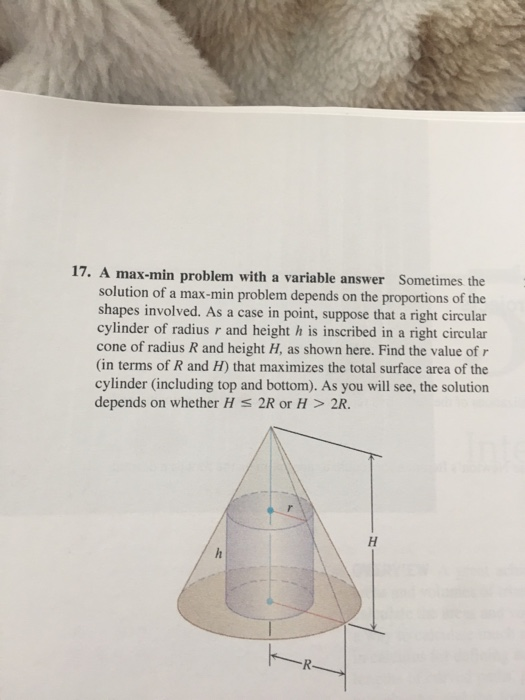Solved 17 A Max Min Problem With A Variable Answer Chegg Solved 17 A Max Min Problem With A Variable Answer Chegg